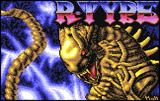 All following pictures are taken from the C64R-Type title screen