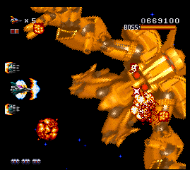 Another WILD boss, how do I describe this? He spins and zooms and shoots...