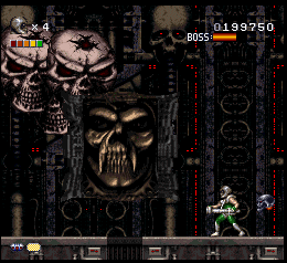 Each face has a different attack. You must beat one side to continue to the next.